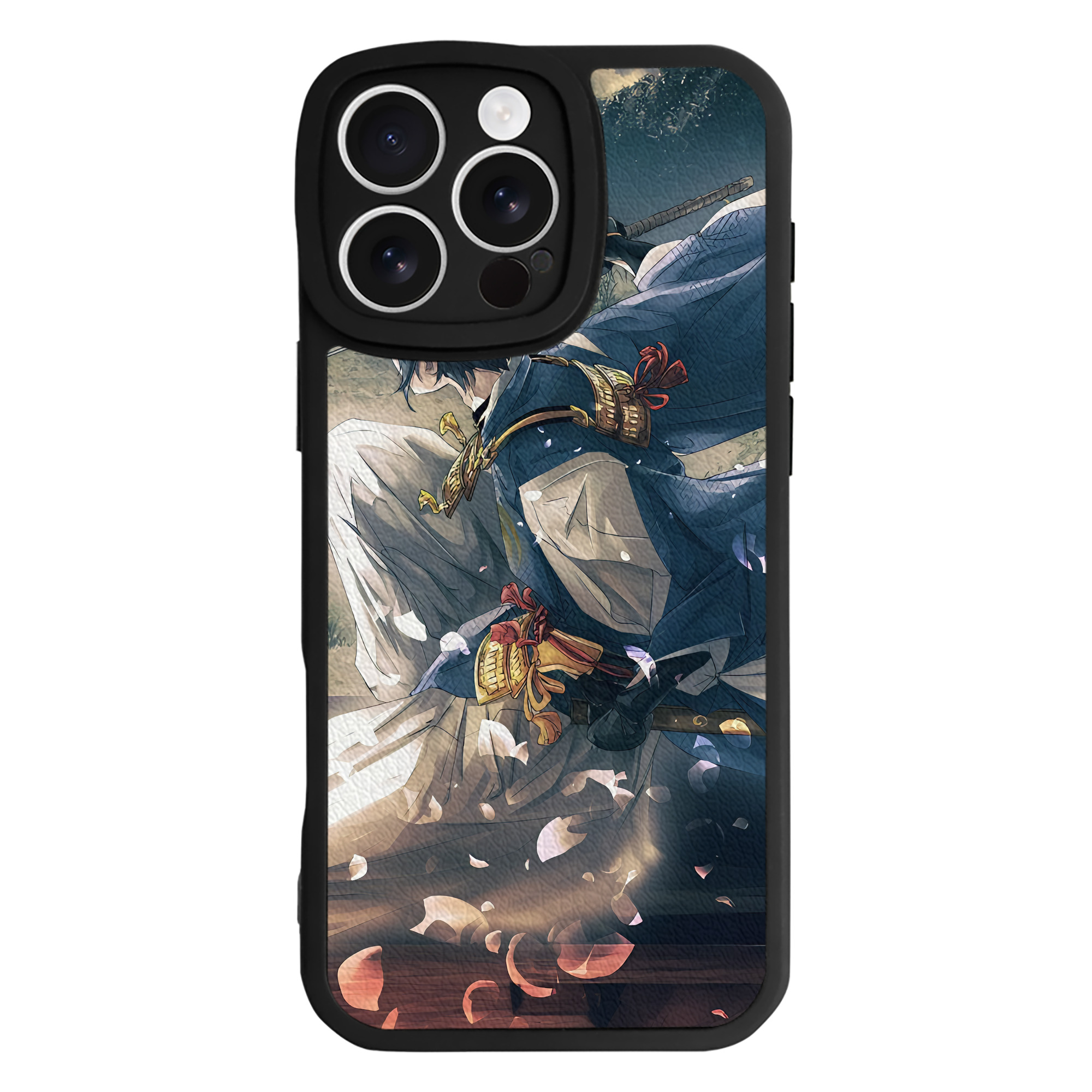 （画像用） 刀剣乱舞 Touken Ranbu 【iPhone 16シリーズ対応】シリコンスマホケース（レザー調） 材質：シリコン